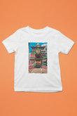 Unisex Ruhların Kaçışı (Spirited Away) Baskılı Beyaz Çocuk Tshirt