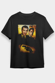 Unisex Sıkı Dostlar (Goodfellas) Baskılı Siyah Tişört