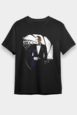 Unisex Skyfall Baskılı Siyah Tişört