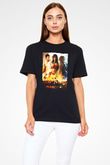Unisex Sokak Dansı (Step Up 2 The Streets) Baskılı Siyah Tshirt