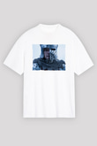 Unisex Son Düello (The Last Duel) Baskılı Beyaz T-shirt