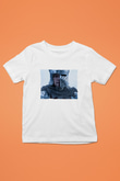Unisex Son Düello (The Last Duel) Baskılı Beyaz Çocuk Tshirt