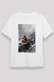 Unisex Sona Doğru - All Is Lost Baskılı Beyaz Tişört