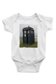 Unisex Tardis - Doctor Who Baskılı Bebek Body - Zıbın