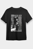 Unisex The Kid Baskılı Siyah Tişört