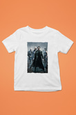 Unisex The Matrix Baskılı Beyaz Çocuk Tshirt