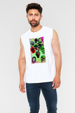 Unisex The Suicide Squad (İntihar Timi) Baskılı Beyaz Kolsuz Tişört