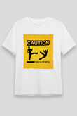 Unisex This is Sparta Baskılı Beyaz Tshirt