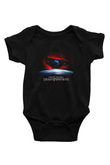 Unisex Transformers 3 Baskılı Siyah Bebek Body - Zıbın