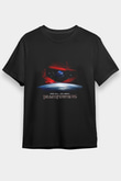 Unisex Transformers 3 Baskılı Siyah T-Shirt