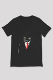 Unisex V Yaka Tişört TSR18
