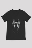 Unisex V Yaka Tişört TSR182