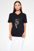 Unisex V Yaka Tişört TSR194