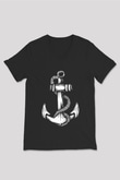 Unisex V Yaka Tişört TSR25