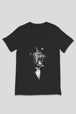 Unisex V Yaka Tişört TSR40