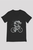 Unisex V Yaka Tişört TSR454