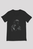 Unisex V Yaka Tişört TSR49