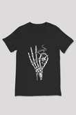 Unisex V Yaka Tişört TSR64