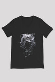 Unisex V Yaka Tişört TSR69