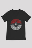 Unisex V Yaka Tişört TSR91