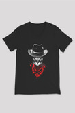 Unisex V Yaka Tişört TSR96