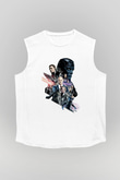 Unisex X-Men Apocalypse Baskılı Beyaz Kolsuz Tshirt