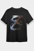 Unisex X-Men Apocalypse Baskılı Siyah Tshirt