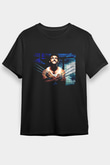 Unisex X-Men Başlangıç Wolverine (X-Men Origins Wolverine) Baskılı Siyah T-Shirt