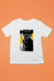 Unisex Zincirsiz - Django Unchained Baskılı Beyaz Çocuk Tshirt