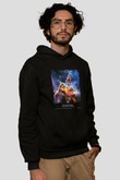 Uzay Siyah Unisex Hoodie