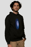 Uzay Siyah Unisex Hoodie