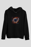 Uzay Siyah Unisex Hoodie