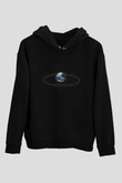 Uzay Siyah Unisex Hoodie