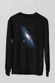 Uzay Siyah Unisex Sweatshirt