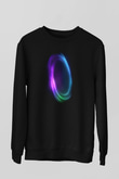 Uzay Siyah Unisex Sweatshirt