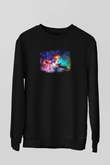Uzay Siyah Unisex Sweatshirt