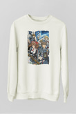 Valkyria Chronicles Beyaz Unisex Sweatshirt