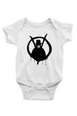 Vendetta Baskılı Beyaz Unisex Bebek Body - Zıbın