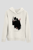 Vendetta Beyaz Unisex Hoodie