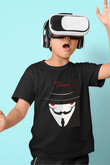 Vendetta Siyah Unisex Çocuk Tişört