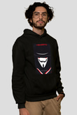 Vendetta Siyah Unisex Hoodie