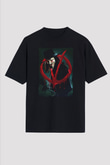 Vendetta Siyah Unisex Tişört T-Shirt