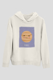 Venüs Beyaz Unisex Kapşonlu Sweatshirt