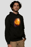 Venüs Siyah Unisex Hoodie