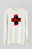 Veteriner Beyaz Unisex Sweatshirt