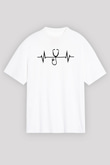 Veteriner Beyaz Unisex Tişört T-Shirt - TişörtFabrikası