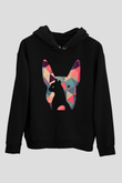 Veteriner Siyah Unisex Kapşonlu Sweatshirt