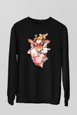 Veteriner Siyah Unisex Sweatshirt
