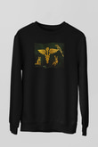 Veteriner Siyah Unisex Sweatshirt
