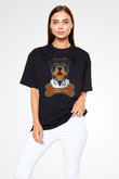 Veteriner Siyah Unisex Tişört T-Shirt - TişörtFabrikası